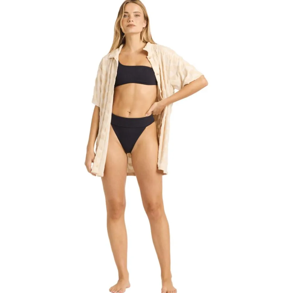 Abito Billabong Laura Waves Knt Drs Antique White