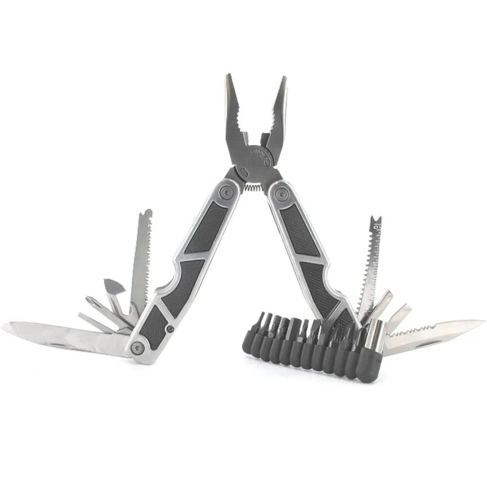 Accessori per utensili Herbertz Outil Multifonctions 10 pièces 11 cm Inox + Etui Black
