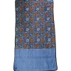 All-In Large Beach Towel Flore Blue