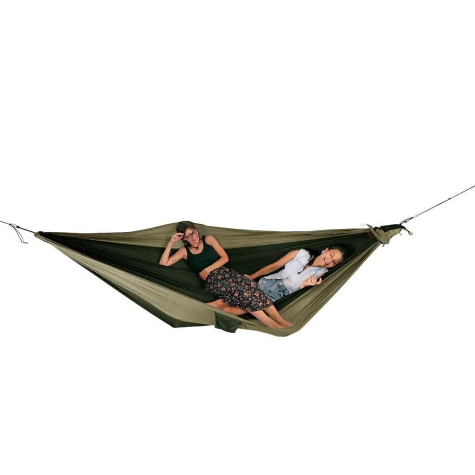 Amache Ticket To The Moon King Size Hammock Army Green Brown