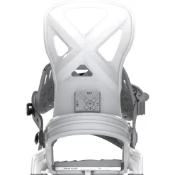 Attacchi Snowboard Bent Metal Anvil White Grey