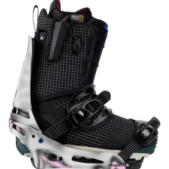 Attacchi Snowboard Burton Cartel X Pink Gray