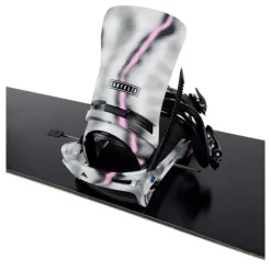 Attacchi Snowboard Burton Cartel X Pink Gray