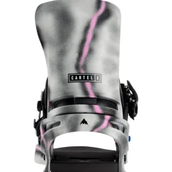 Attacchi Snowboard Burton Cartel X Pink Gray