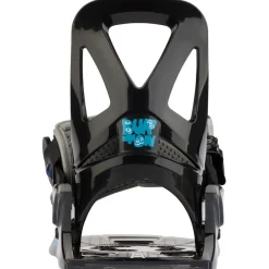Attacchi Snowboard Burton Grom black