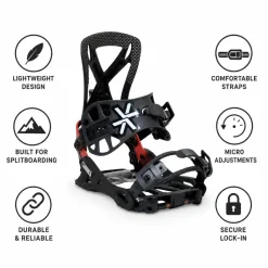 Attacchi Snowboard Karakoram Grizzly