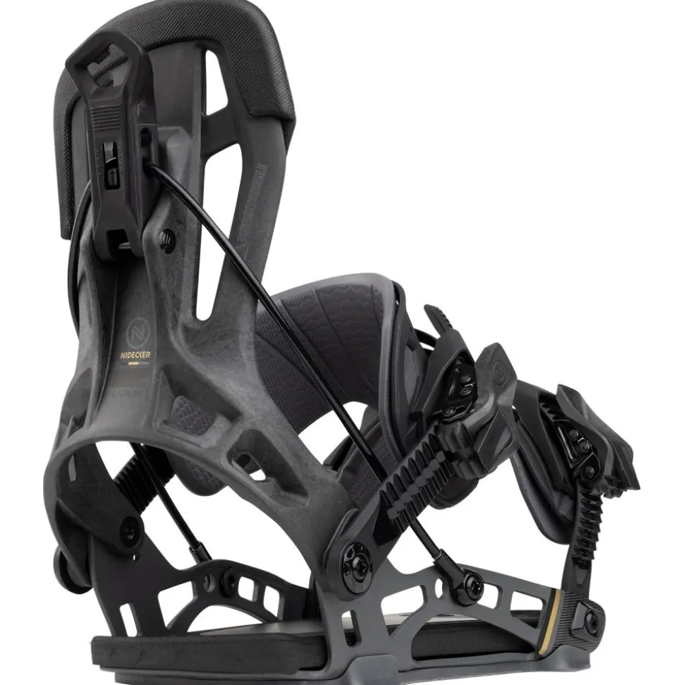 Attacchi Snowboard Nidecker NX2-Carbon Black