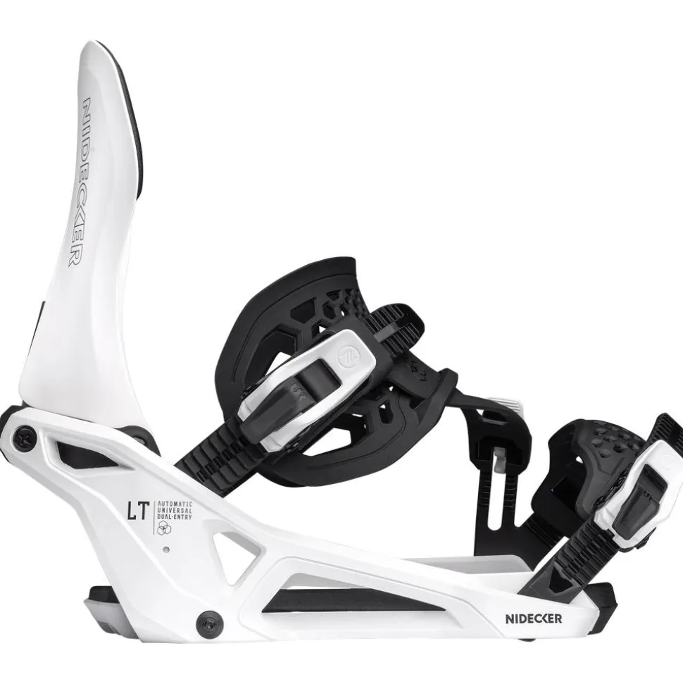 Attacchi Snowboard Nidecker Supermatic Lt White