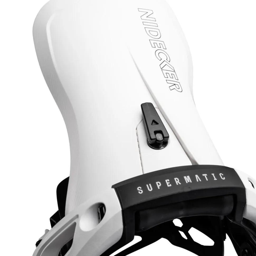 Attacchi Snowboard Nidecker Supermatic Lt White