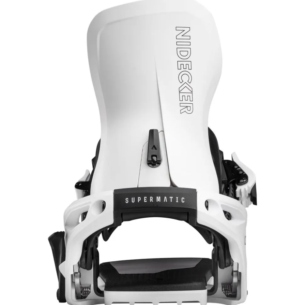 Attacchi Snowboard Nidecker Supermatic Lt White