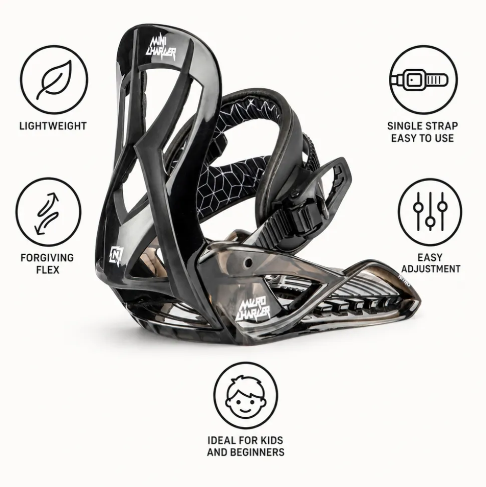 Attacchi Snowboard Nitro Micro Charger