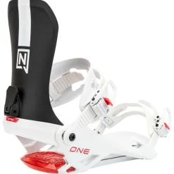 Attacchi Snowboard Nitro One Black-White-Red