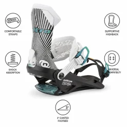 Attacchi Snowboard Nitro Team X Volcom