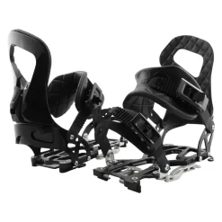 Attacchi Snowboard Plum Eterlou Noir Gris