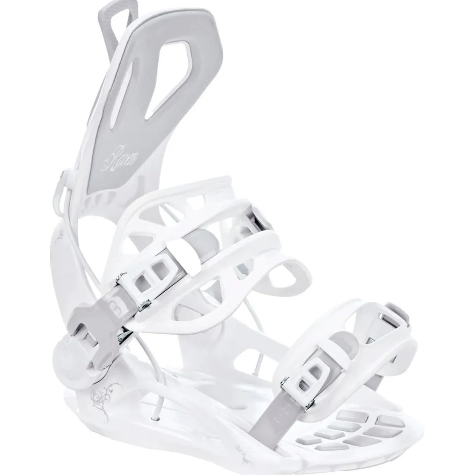 Attacchi Snowboard Raven FT360 White
