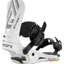Attacchi Snowboard Union Atlas Pro Metallic White