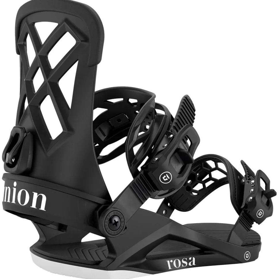 Attacchi Snowboard Union Rosa Black