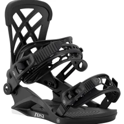 Attacchi Snowboard Union Rosa Black