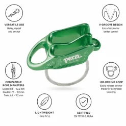 Attrezzati Petzl Reverso Vert
