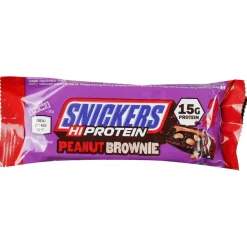 Barrette energetiche Mars Protein Snickers Bar Protein High Peanut Brownie