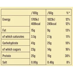 Barrette energetiche Mars Protein Snickers Cookie High White