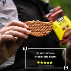 Barrette energetiche Naak Ultra Energy Waffles 30 g. Sirop D'Erable