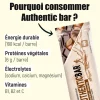 Barrette energetiche Overstims Authentic Bar 50 g. Myrtilles Sauvages