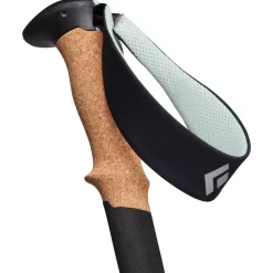 Bastoncini Black Diamond Pursuit Shock Steel Grey-Foam Green