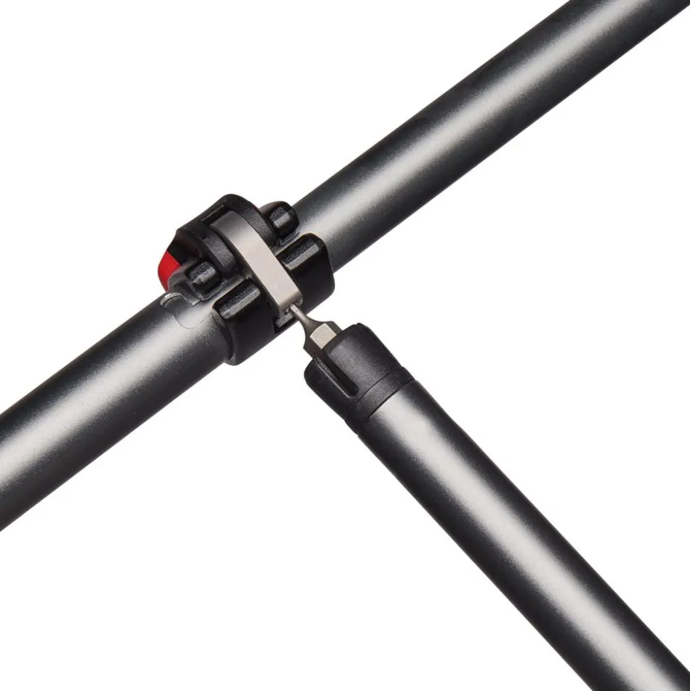 Bastoncini Black Diamond Pursuit Shock Steel Grey-Octane