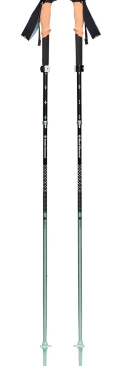 Bastoncini Black Diamond Pursuit Flz Black-Foam Green