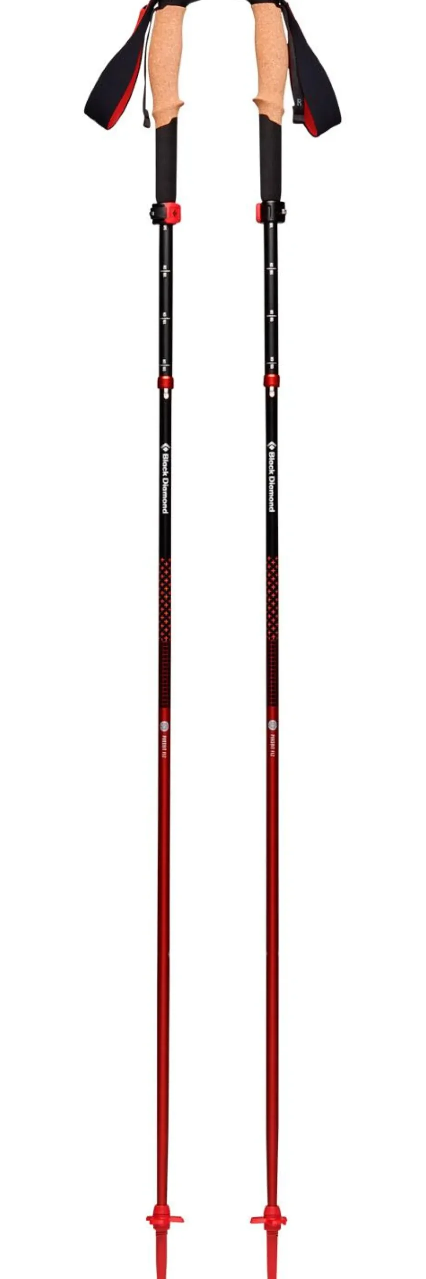 Bastoncini Black Diamond Pursuit Flz Black-Octane