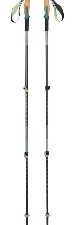 Bastoncini Black Diamond Trail Vista Shock Trek 110-140 cm Deep Woods