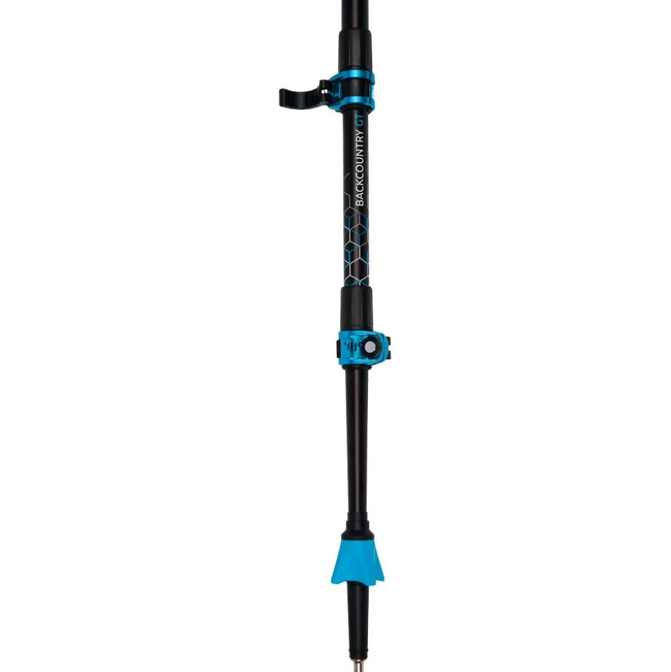 Bastoncini C.A.M.P. Backcountry Gt 135 cm Black Blue