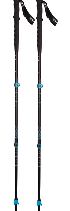 Bastoncini C.A.M.P. Backcountry Gt 135 cm Black Blue