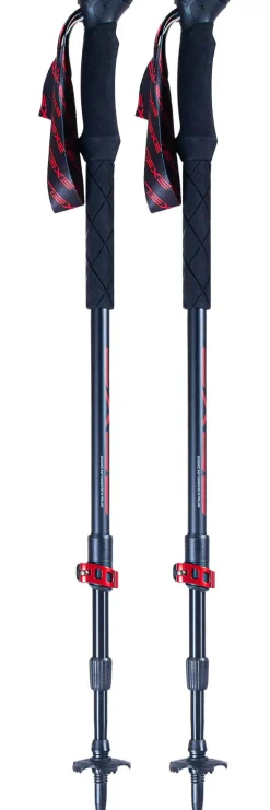 Bastoncini Exel Point Alu 100-135 Black Red