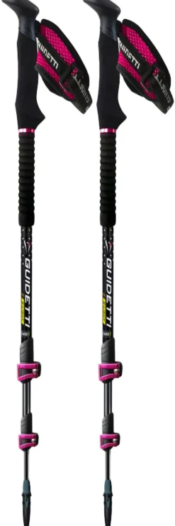 Bastoncini Guidetti B Light Women Carbone/Alu 125 cm Noir Rose
