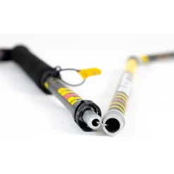 Bastoncini Guidetti Flashlock Platinium Aero Carbone Perf Noir Jaune