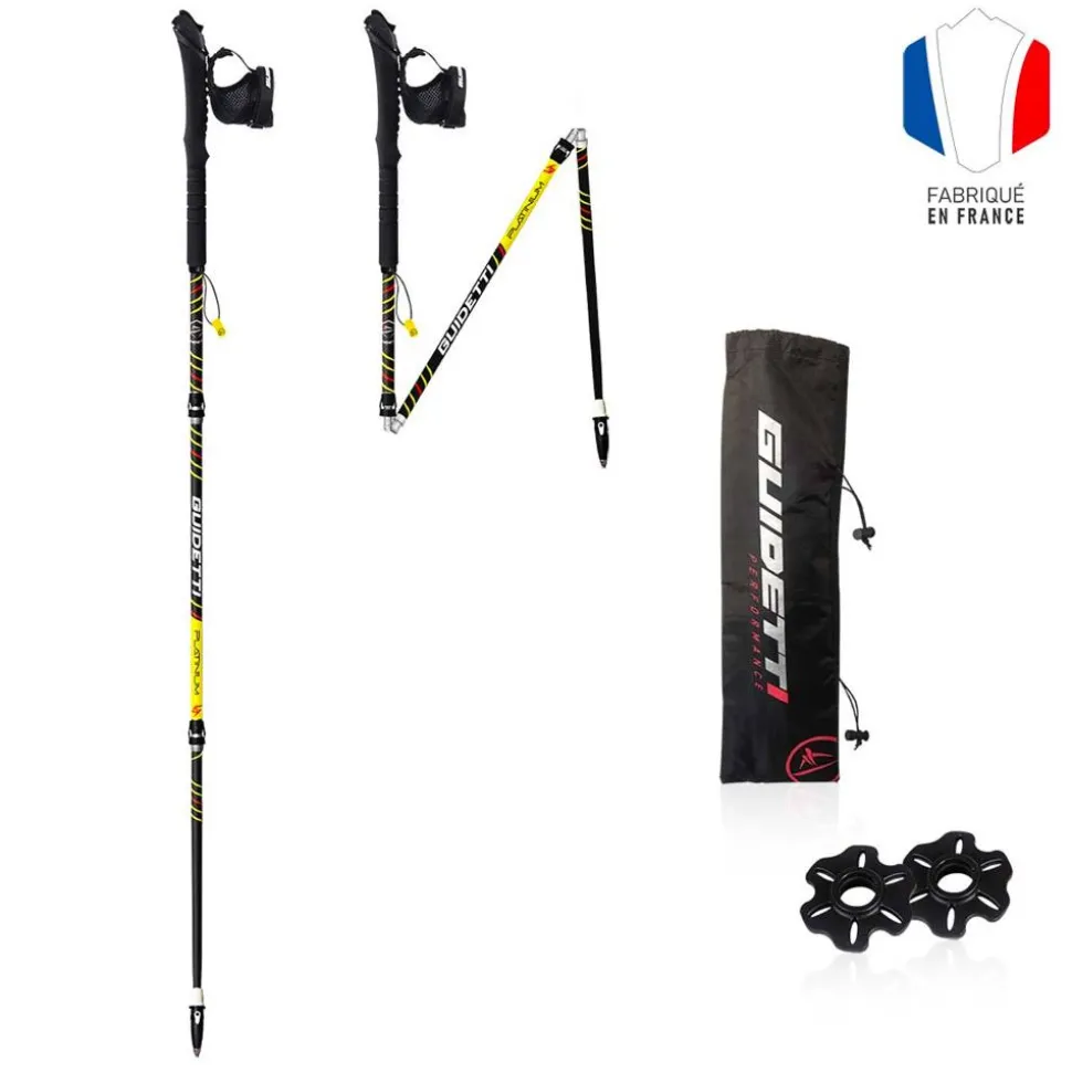 Bastoncini Guidetti Flashlock Platinium Néo Carbone Perf