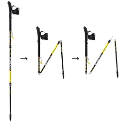 Bastoncini Guidetti Flashlock Platinium Néo Carbone Perf