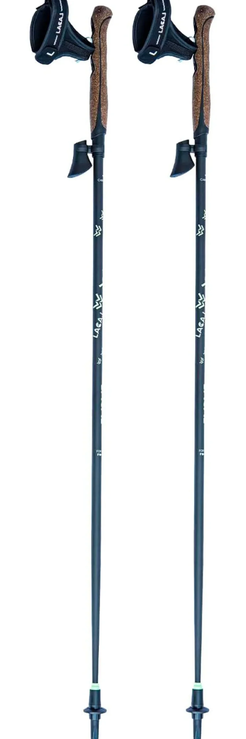 Bastoncini Lacal Stick Carbone 70% Noir