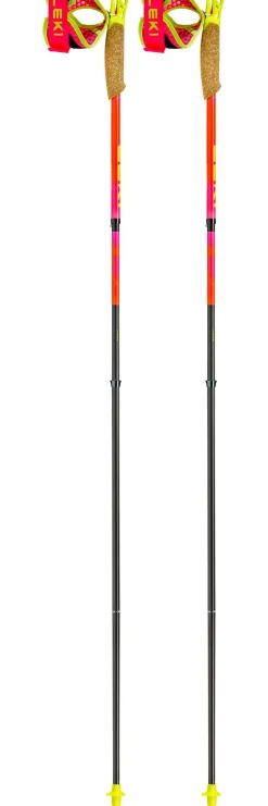 Bastoncini Leki Ultratrail Fx.One Superlite Neon Pink Pastel Orange Neon Yellow