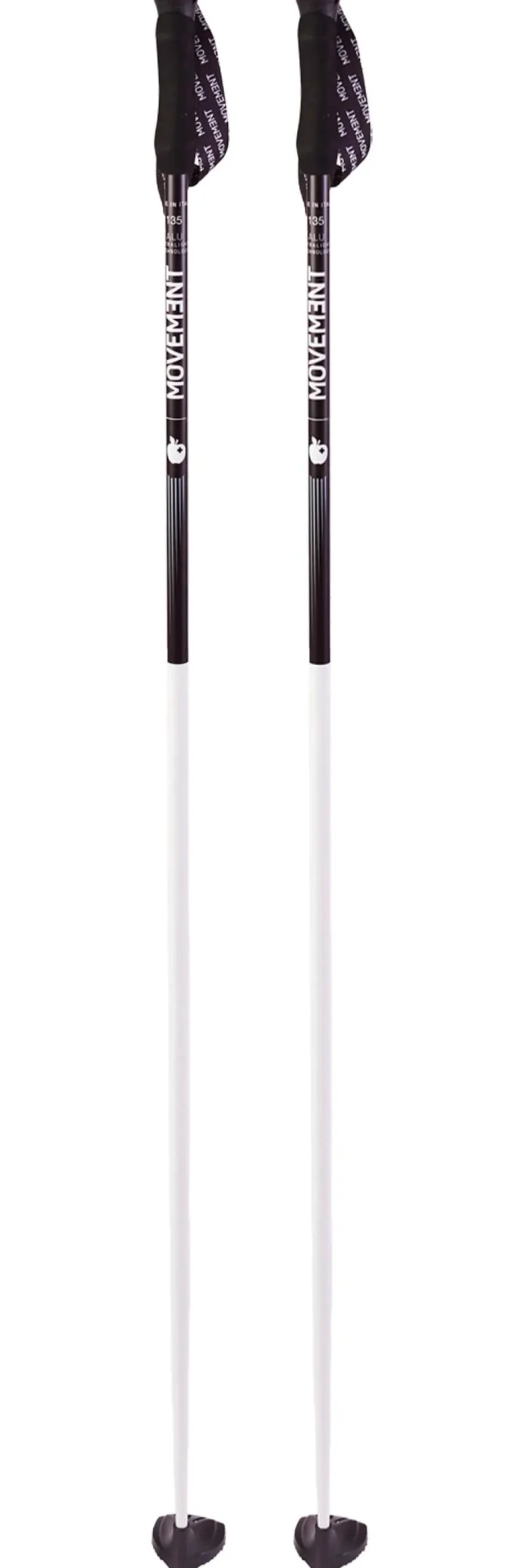 Bastoncini Movement Race Pro Alu Black Grey