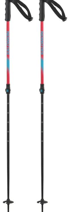Bastoncini Salomon Mtn Jr (80-115cm) Red