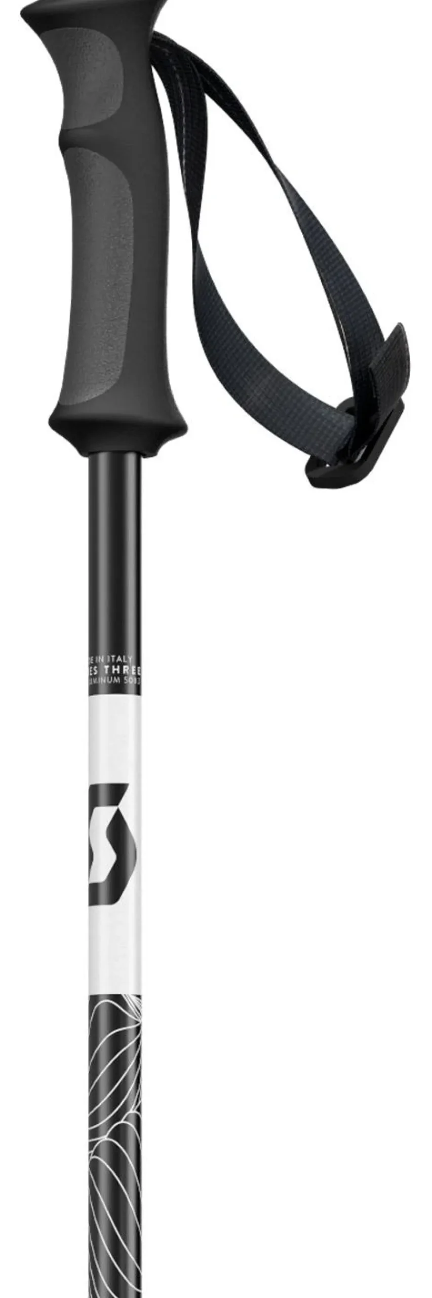 Bastoncini Scott Element Jr Black White