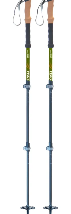 Bastoncini TSL Hiking Alu 3 Bi-Cross Twist Black Green
