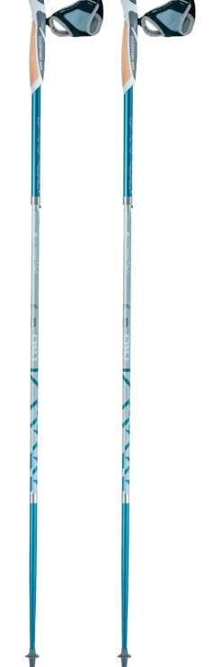 Bastoncini TSL Trail Alu 4 Cork Short Azur
