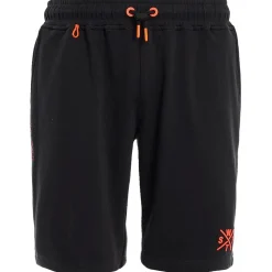 Bermudas Watts Venice Black Fluo Orange