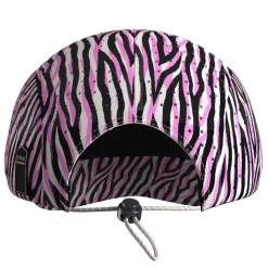 Berretto Curlynak Running Cap Pink Zèbre