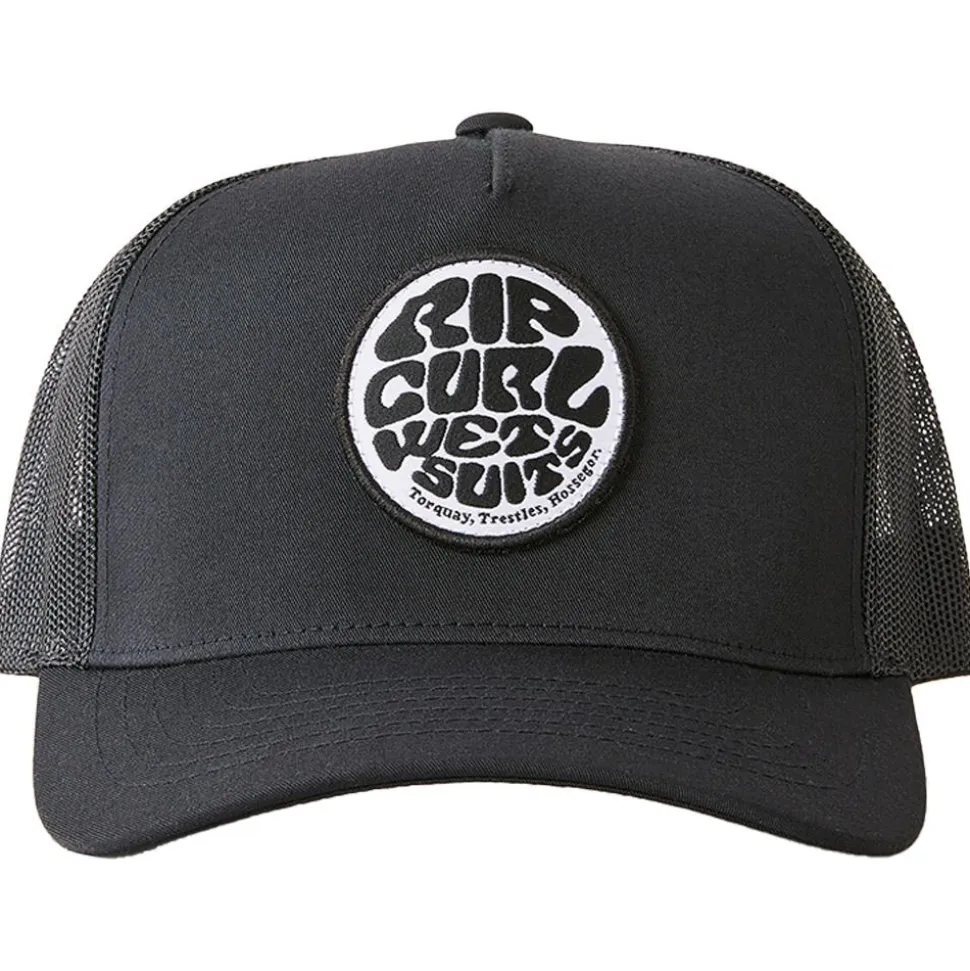 Berretto Rip Curl Wetsuit Icon Trucker Black