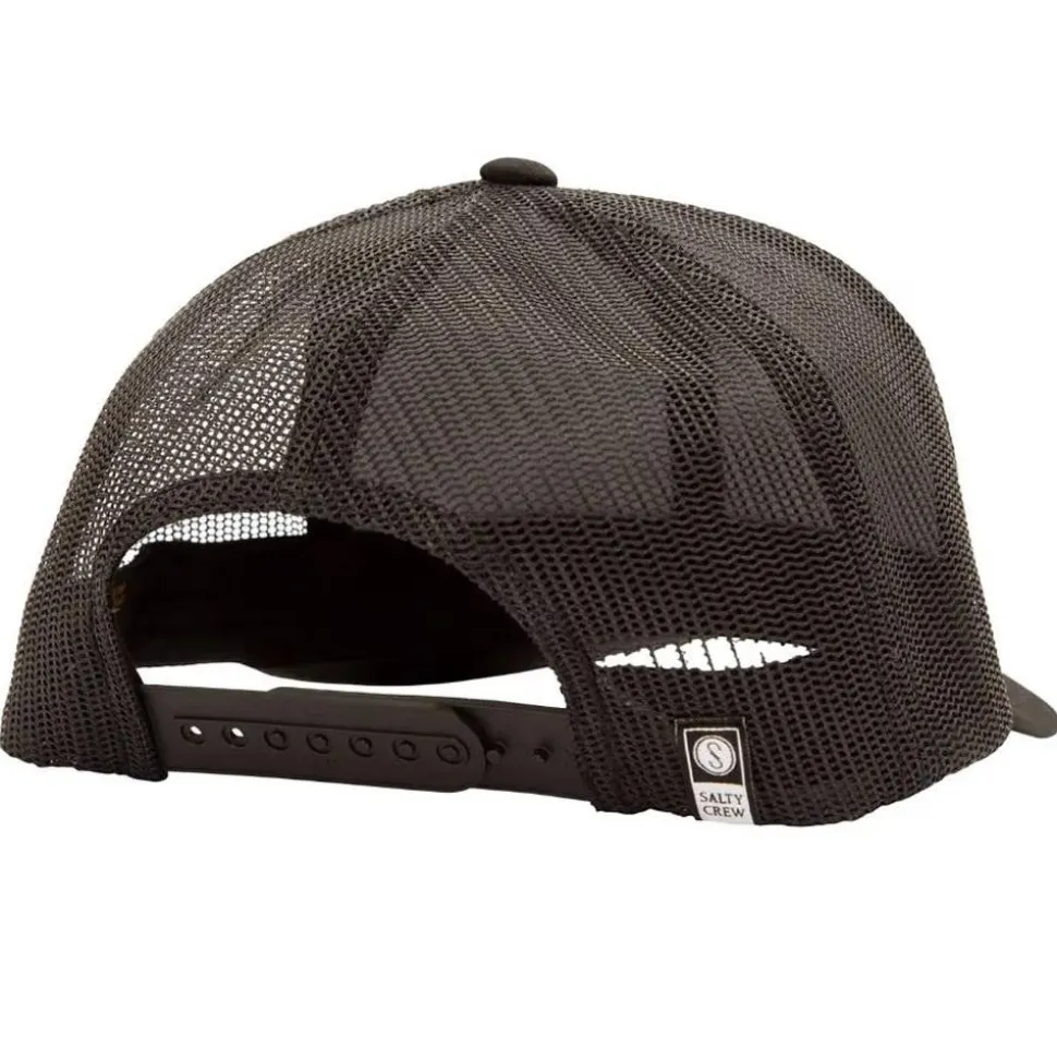 Berretto Salty Crew Bruce Retro Trucker Black